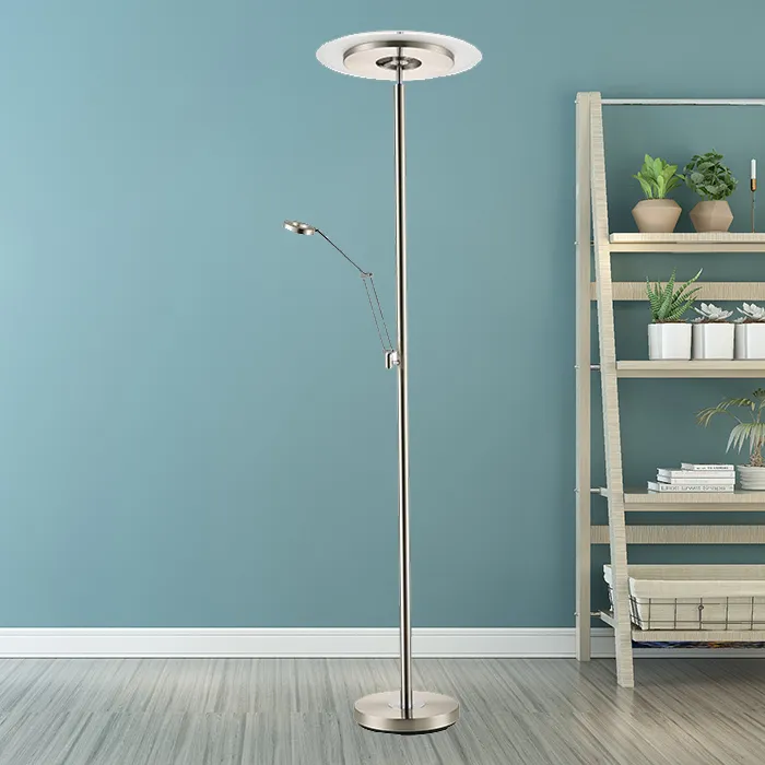 Hvad er den passende højde for en gulvlampe?