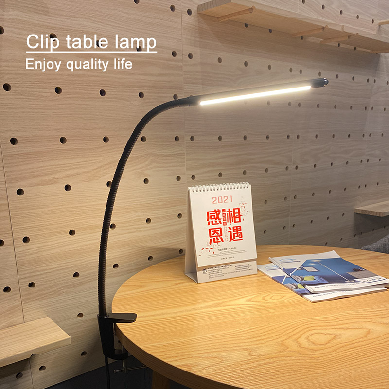 Clip skrivebordsled lampe