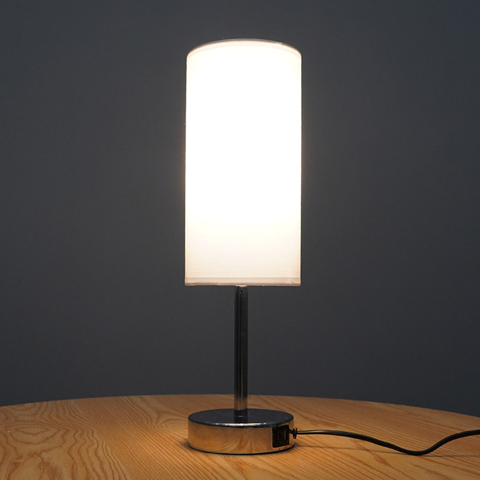 Simple Touch stof bordlampe